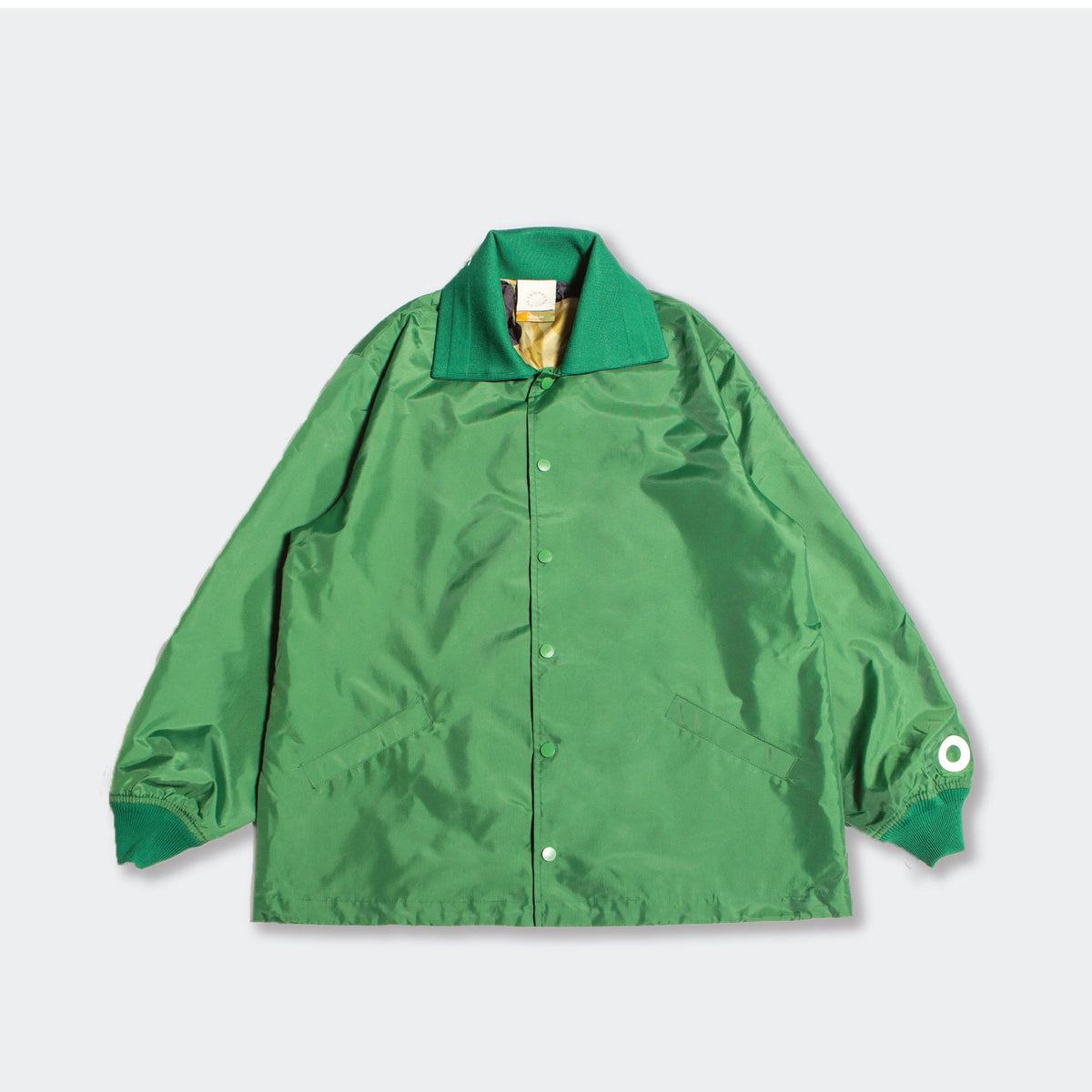 woodstics CUSTOM SHOP COACH JACKET オリーブ CoachJacketGreenFront-IMG_1977