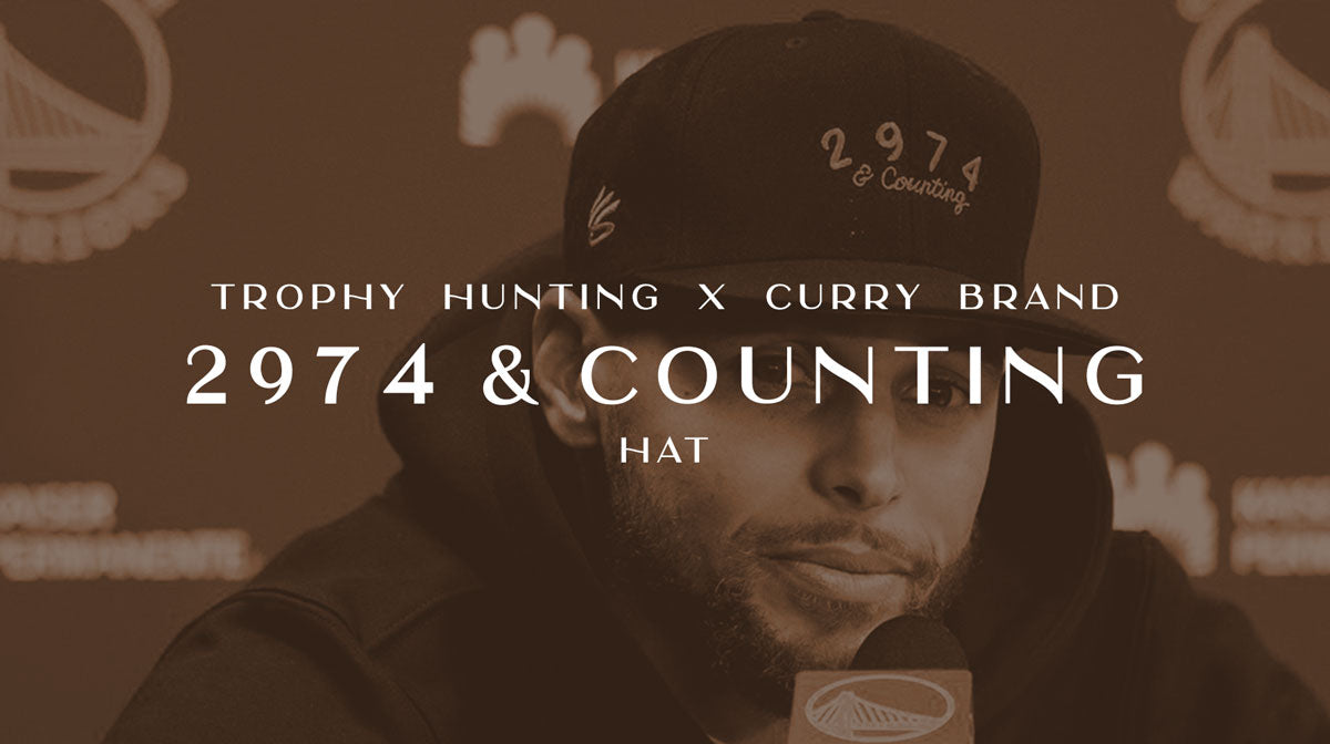 STEPHEN CURRY 2974 & COUNTING HAT – TROPHY HUNTING®