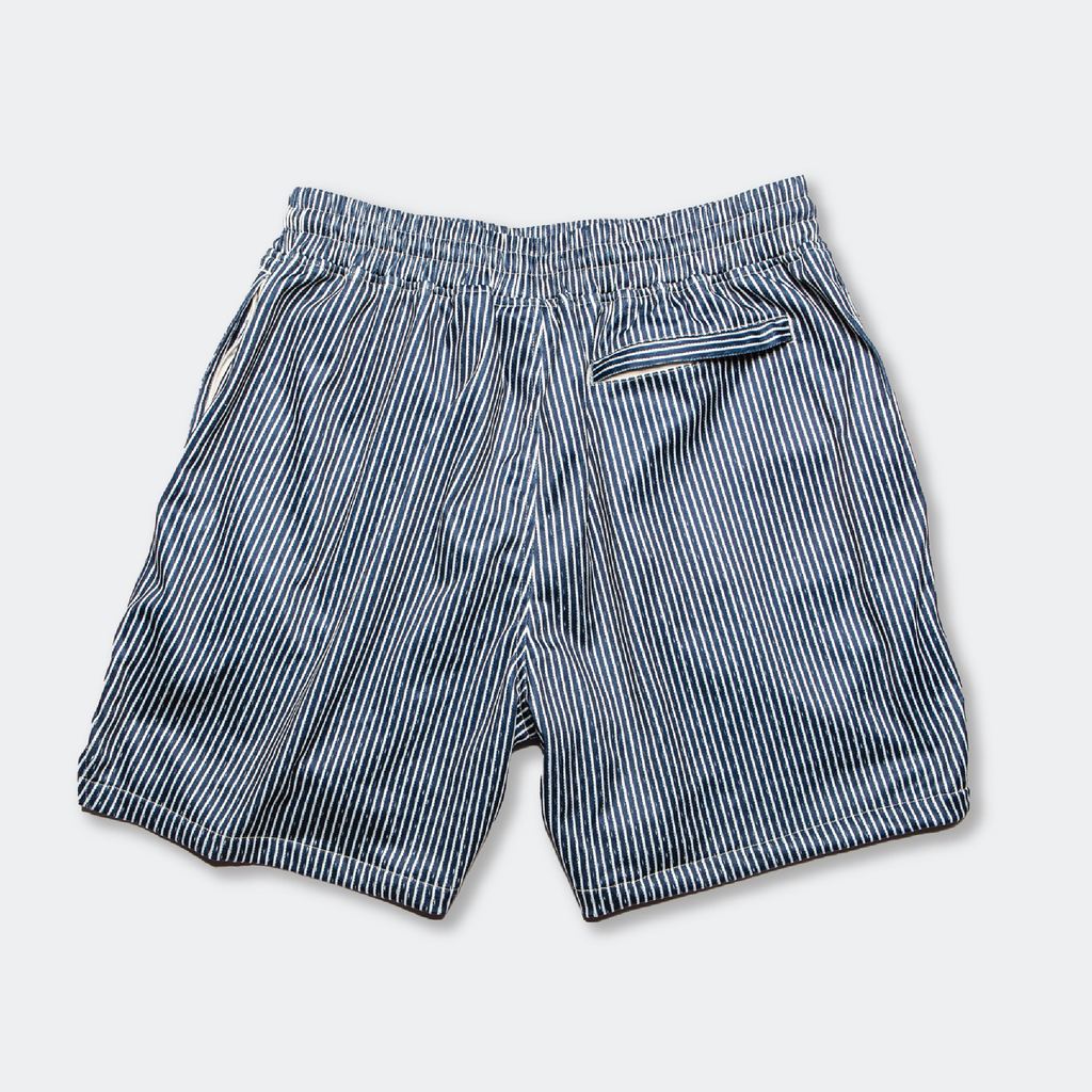 GAME CHANGER ENGINEER STRIPE SHORTS - NAVY