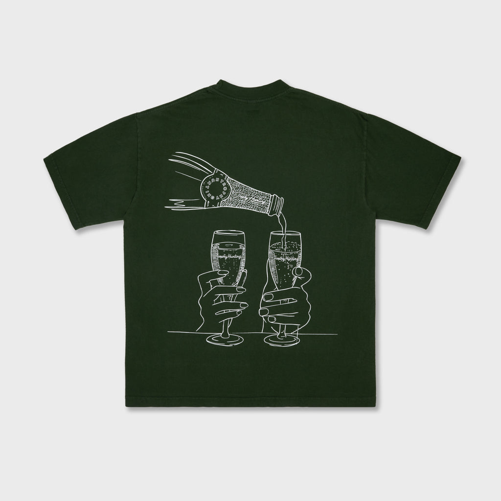 TOAST TEE - FOREST GREEN