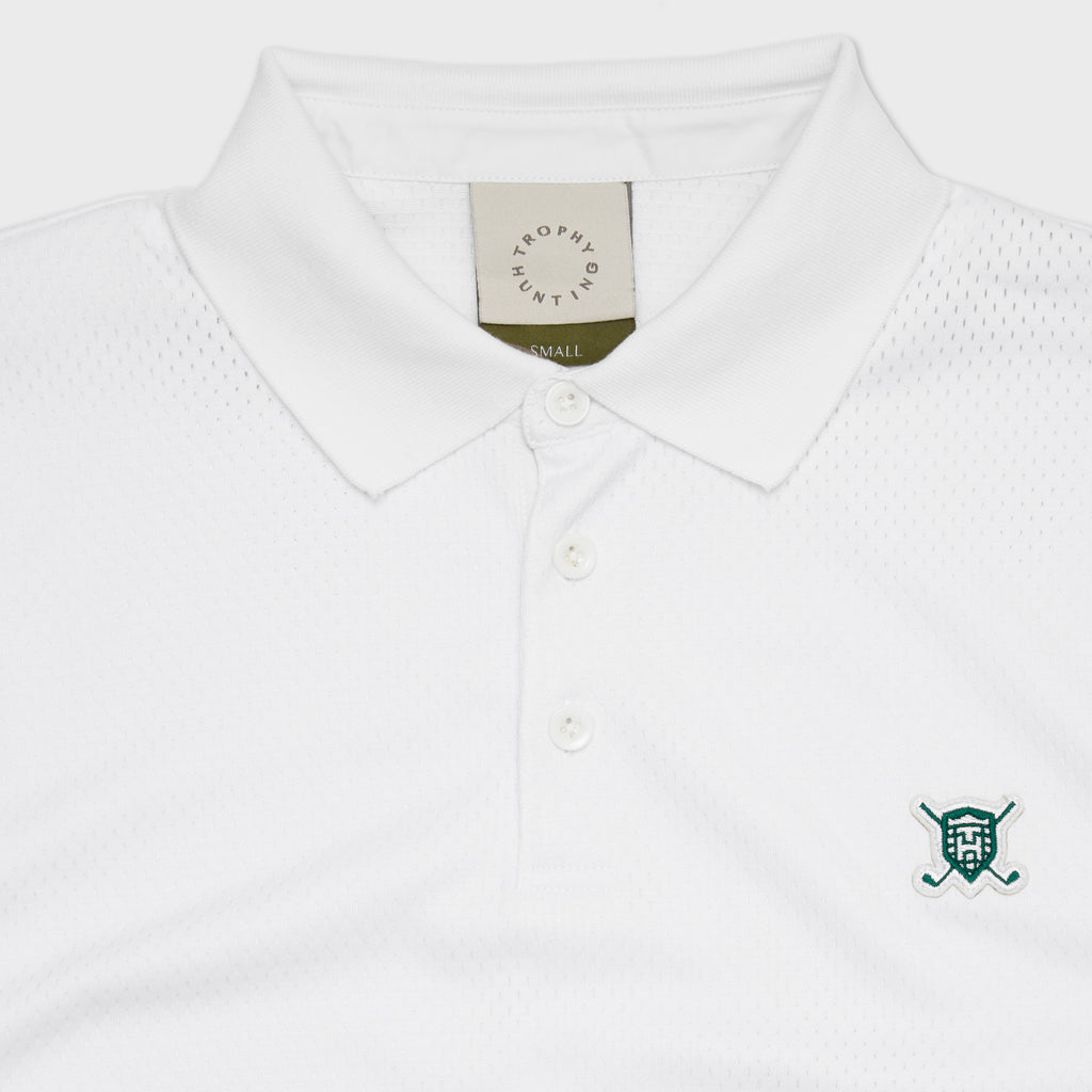 GAME CHANGER POLO - WHITE