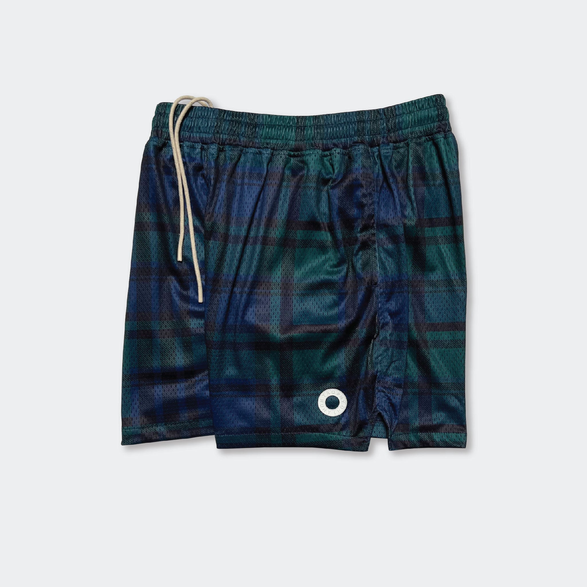 GAME CHANGER SHORTS - BLACK WATCH PLAID – TROPHY HUNTING®