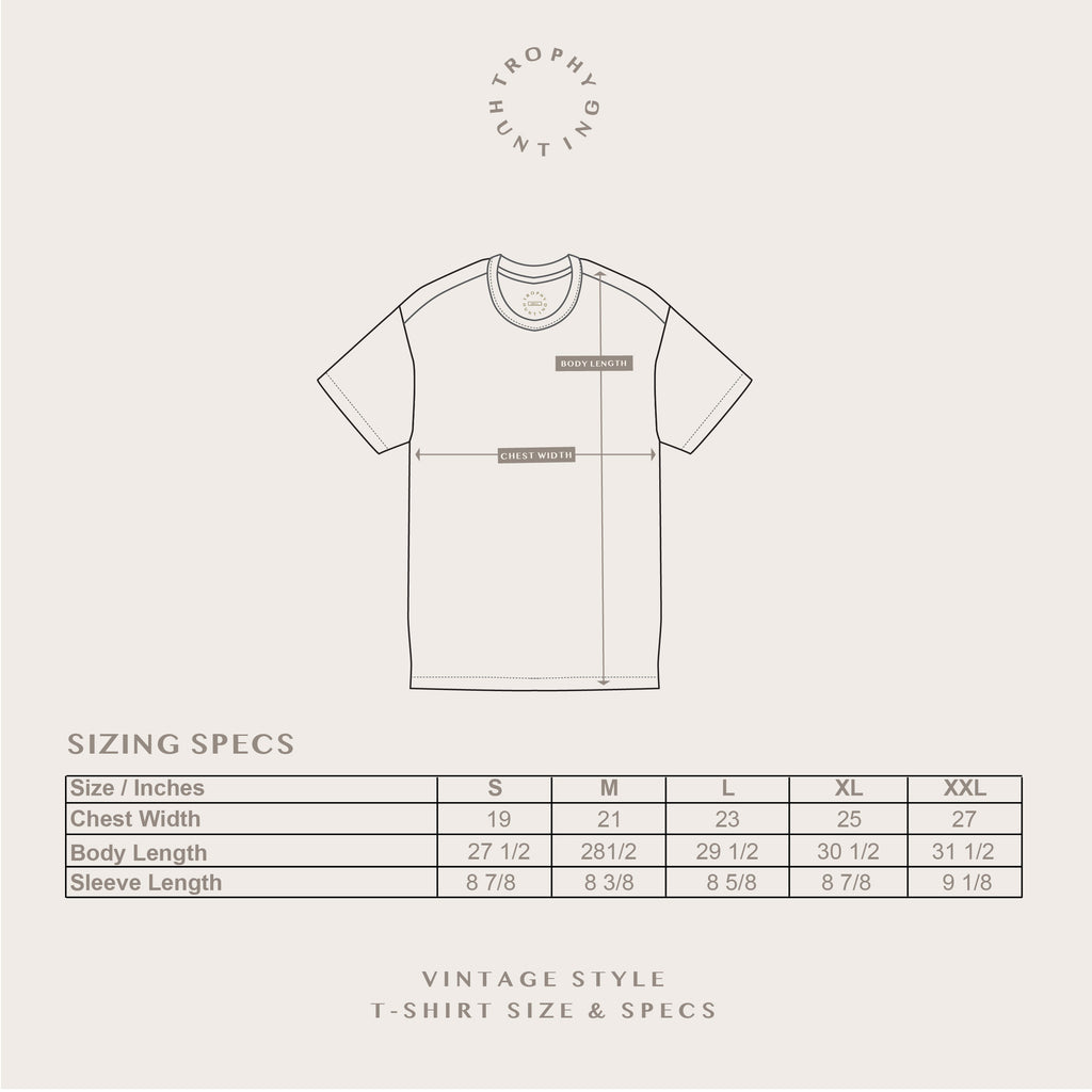 WORLD CHAMPION TEE - VINTAGE BLACK